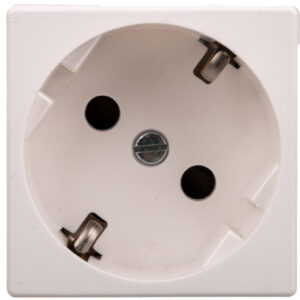 Simon Connect Gniazdo K45 z schuko 16A/230V szybkozłączki czysta biel K11/9