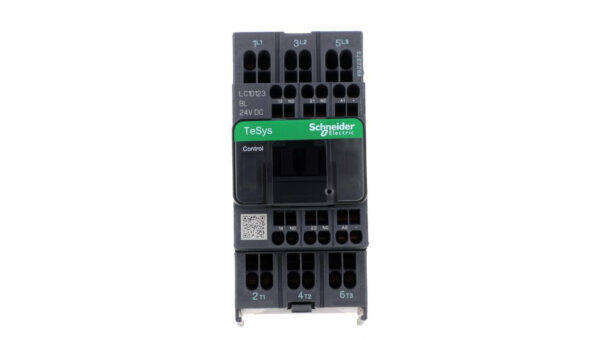 TeSys Deca Stycznik mocy 12A AC-3 1R + 1Z 24V DC LC1D123BL
