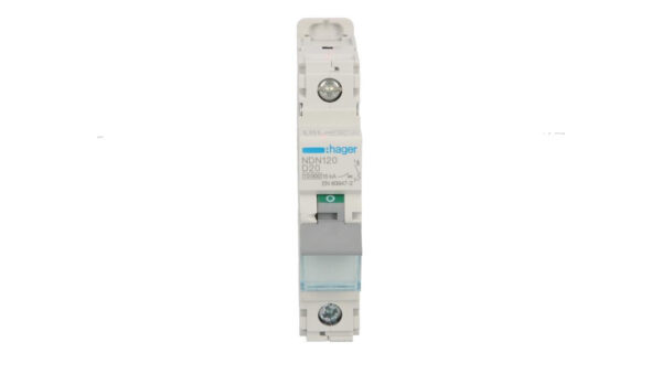 Wyłącznik nadprądowy 1P D 20A 10kA AC NDN120