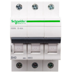 Wyłącznik nadprądowy 3P B 40A 6kA AC K60N A9K01340