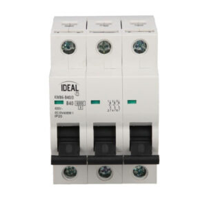 Wyłącznik nadprądowy 3P B 40A 6kA AC KMB6-B40/3 VDE 23168