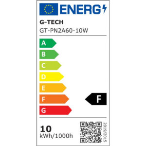 Żarówka LED E27 A60 10W 840lm 4000K AC220-240V 200st. G-Tech GT-PN2A60-10W