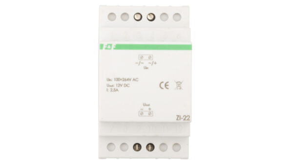 Zasilacz impulsowy 100-265VAC/12VDC 30W 2,5A ZI-22