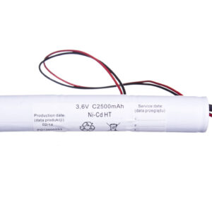 Pakiet akumulatorka Ni-Cd 3,6V C 2500mAh HT B1 2pin