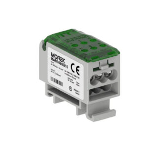 Blok dystrybucyjny - rozdzielczy OJL80A zielony AL/CU we: 2x 2.5-16mm wy: 6x 2.5-6mm, 1000VAC/1500VDC MAB1080G10