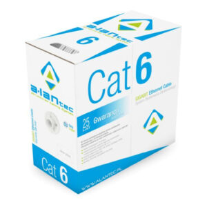 Kabel teleinformatyczny U/UTP kat.6 PVC Eca szary ALANTEC /305m/