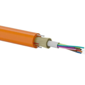 Kabel światłowodowy OS2 zewnętrzny DAC do układania w ziemi, pomarańczowy SM 8J 9/125 G652D Fca PE ALANTEC /bębnowy/