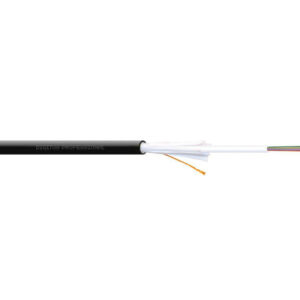 Kabel światłowodowy zewnętrzny 24 włókna (2x12 włókien) SM 9/125 OS2 G652D 1500N PE Fca czarny DK-B3924-O-SC-2 /bębnowy/