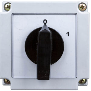 Łącznik krzywkowy 0-1 2P 10A w obudowie 4G10-91-PK R014 63-840395-011