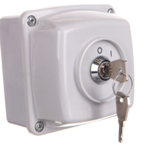 Łącznik krzywkowy z zamkiem 0-I 3P 25A IP44 w obudowie Łuk E25-13z/z 952580