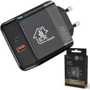 Ładowarka USB-C USB-A Extralink Smart Life Fast Charger 65W