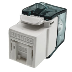 Moduł keystone RJ45 beznarzędziowy UTP kat.6 Podw. par. transmisyjne ALANTEC MB003-1