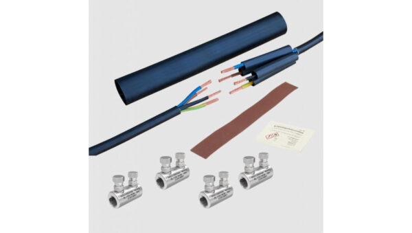 Mufa kablowa termokurczliwa ze złączkami kablowymi ze śrubą zrywalną MSCS300 Al/Cu 150-300mm 1kV 4xśruba Al MSCS3004A00