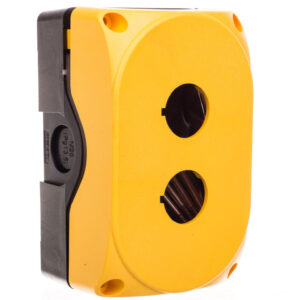 Obudowa kasety 2-otworowa 22mm żółta IP67 LPZP2A5