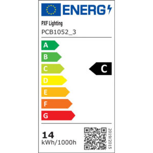 Oprawa ścienna VIP KINKIET IP44 LED 17W 54xLED 3000K szara PX0918220