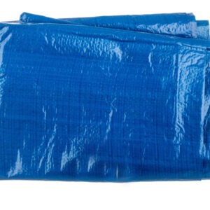 Plandeka 3 x 4 m gradacja 80 g/m2 niebieska 79R355