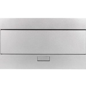 Przedłużacz biurkowy 223x108mm 3x gniazdo z uziemieniem aluminium AE-PB03GU-53