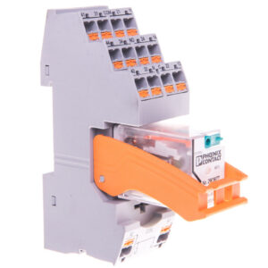 Przekaźnik interfejsowy z zaciskami push-in 4P 6A 24V DC RIF-2-RPT-LDP-24DC/4X21 2903308
