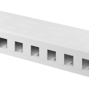 Pusta obudowa Keystone 8-port - umożliwia łatwy montaż metodą Snap-In 79426