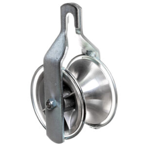Rolka pojedyńcza aluminiowa łożyskowana fi 77mm ST26.33