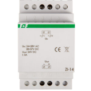 Stabilizator impulsowy we 24-28VAC wy 24VDC 72W 3A ZI-14