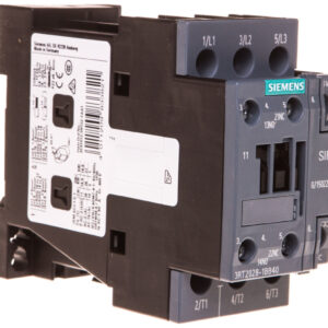 Stycznik mocy 38A 3P 24V DC 1Z 1R S0 3RT2028-1BB40