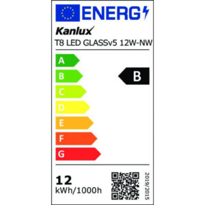 Świetlówka LED T8 G13 1212mm GLASSv5 12W-NW 2220lm 4000K barwa neutralna 4 lata Gwar. 33216
