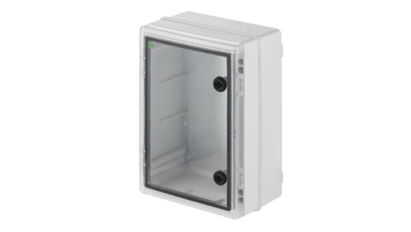 INDUSTRIAL Szafka rozdzielcza hermetyczna SR2 252x352x162mm 400V IP65 transparentna 2754-01