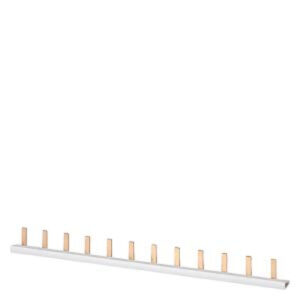 Szyna łączeniowa 1P styk 10mm2 sztyftowadla Wyłączników 1P ze stykiem dodatkowym 37x (1P+styk) do cięcia (brak zaślepek w komple