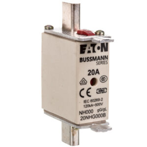 Wkładka bezpiecznikowa NH000 20A gL/gG 500V 20NHG000B