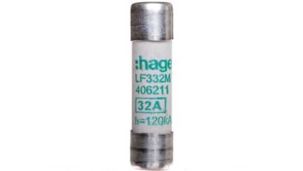 Wkładka topikowa cylindryczna 10x38 mm aM 32A 400V AC LF332M