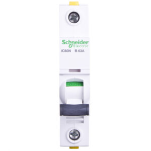 Wyłącznik nadprądowy 1P B 63A 6kA AC iC60N-B63 A9F03163
