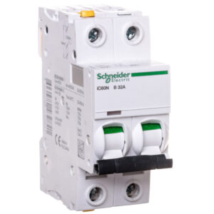 Wyłącznik nadprądowy 2P B 32A 6kA AC iC60N-B32-2 A9F03232