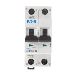 Wyłącznik nadprądowy 2P C 10A 15kA DC FAZ C10/2-DC 279138