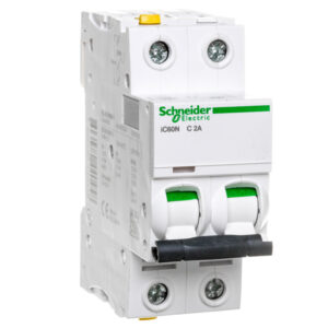 Wyłącznik nadprądowy 2P C 2A 6kA AC iC60N-C2-2 A9F04202