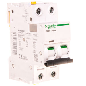 Wyłącznik nadprądowy 2P D 10A 6kA AC iC60N-D10-2 A9F05210