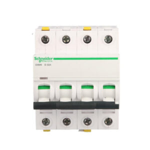 Wyłącznik nadprądowy 4P D 32A 6kA AC iC60N-D32-4 A9F05432