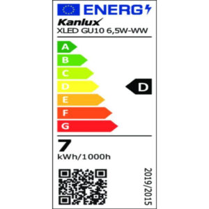 Żarówka LED GU10 XLED GU10 6,5W-WW 880lm 3000K barwa ciepła 3 lata Gwarancji 38413