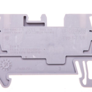Złączka szynowa 2-przewodowa 0,08-1,5mm2 szara ST 1,5 3031076