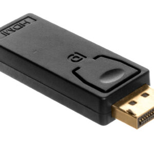 Adapter DisplayPort 1.1a Typ DP/HDMI A, M/Ż czarny AK-340602-000-S