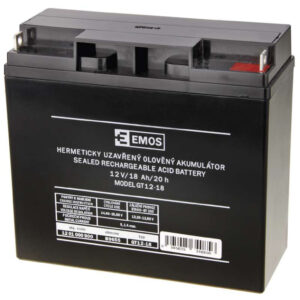Akumulator ołowiowy AGM 12V 18Ah 12x12 B9655