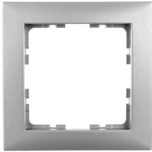 Berker B.Kwadrat Ramka pojedyncza aluminium 5310118994