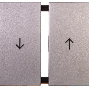 Berker B.7 Glas Klawisze z symbolem Strzałka” aluminium 16251404