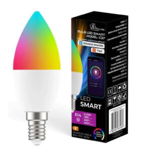 EXTRALINK smartlife żarówka LED E14 C37 2700-6500K WIFI 220-240V LED E14 C37