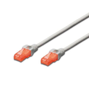 Kabel krosowy (Patch Cord) U/UTP kat. 6 szary 0,25m DK-1612-0025