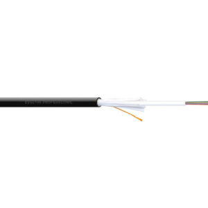 Kabel światłowodowy uniwersalny 4 włókna MM 50/125 OM3 1500N LS0H Dca czarny A/I-DQ(ZN)BH DK-35041/3-U /bębnowy/