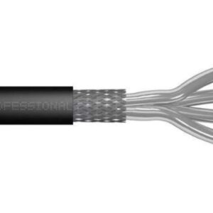 Kabel teleinformatyczny S/FTP kat.7 PE zewnętrzny suchy czarny Fca DK-1741-V-5-OD /500m/