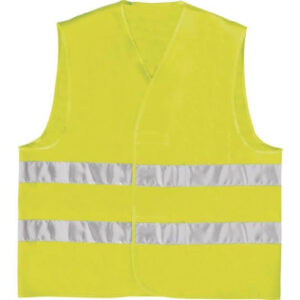 Kamizelka ostrzegawcza XXL żółta fluorescencyjna GILP2JAXX