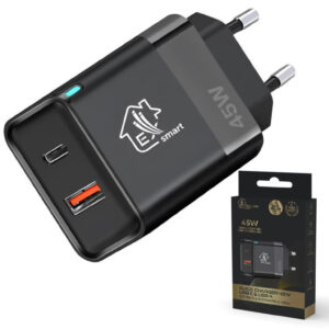 Ładowarka USB-C USB-A Extralink Smart Life Fast Charger 45W