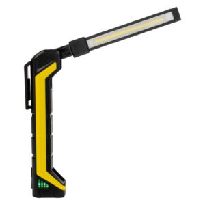 Latarka warsztatowa LED akumulatorowa 1W SMD LED 6500K 2W COB LED 6500K 3,7V 800mAh Li-ion klips magnes LW-2B W-00340